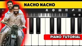 Nacho Nacho Easy Piano Tutorial | RRR | For Beginners | Perfect Piano