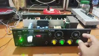 STK 459 Amplifier Repairing & Sound Test Video..For Amplifier Modification's Contact - 6295756865.