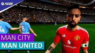 EA SPORTS  FC 25 - Man City vs Man United | Full Gameplay Ultra Graphics