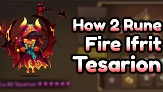How to Rune (Fire Ifrit Tesarion) Summoners War