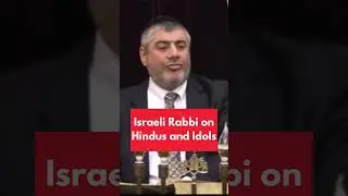 israeli rabbi on idol worshipping #palestine #israel #india