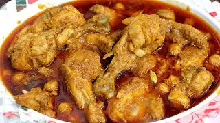 Authentic Chicken Korma | Danedaar Gravy Old Delhi Style Step By Step Chicken Korma Recipe