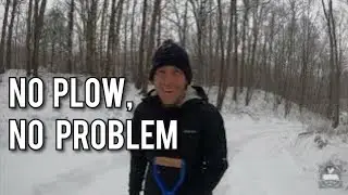 S3E6 | No Plow, No Problem Part I Winter Driveway Maintenance - Off Grid Homestead
