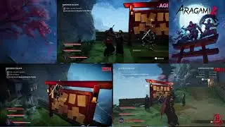 Aragami 2 (Xbox Series X) 3 Ninja's Splitscreen Co-Op Gameplay [1080p 60 кадров в секунду]