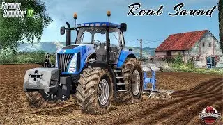 FARMING SIMULATOR 2017 | REAL SOUND NEW HOLLAND TG SERIES