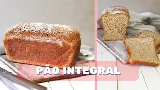 Receita de pão integral fácil - Sem leite, Sem açúcar e Sem ovos