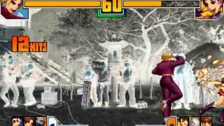 The King of Fighters 2001 Combo Practice: King