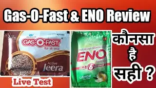 Gas O Fast & ENO Review and Comparison | Which is Best | Shopping Guruji