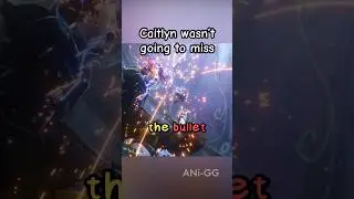 Proof that Caitlyn isn&rsquo;t going to miss her shot #arcane #leagueoflegends #jinx #shorts