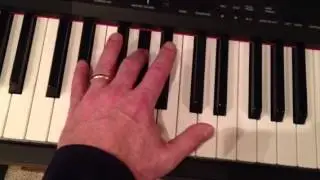 Color my world bass piano