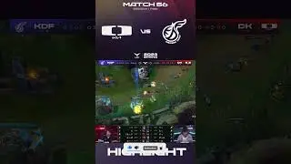 DK VS KDF  Deft Lv1 BOT LANE KILL !! #highlights  #shorts