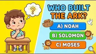 Bible Quiz for kids. General Bible Trivia Bible Questions For Kids