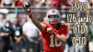 Julian Sayin Starting Debut Supercut! Every throw and run | Week 1 2025