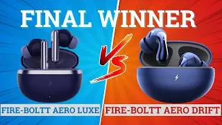 Fire-Boltt Aero Luxe vs Fire-Boltt Aero Drift⚡ Full Comparison ⚡Best for Music, Bass & Gaming 🔥