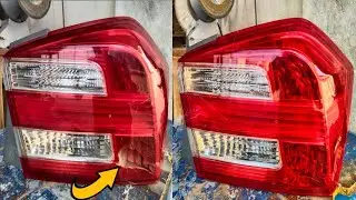 How To Honda City Tail Light Repairing | Honda City Back Light Restoration