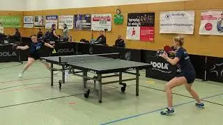 2. Bundesliga Damen : Matiunina Veronika - Morsch Lorena