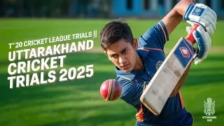 T 20 Cricket League Trials || Uttarakhand Cricket Trials 2025