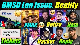 BMSD Lan Issue, Ticket 🤯 Jonathan on Scout Retire, His Retirement 😳 Lolzz, Snax Reply ! PMGC