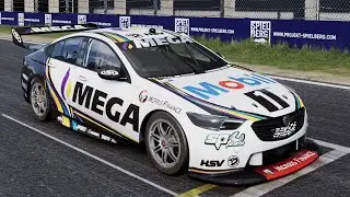 GRID 2019 - Holden ZB Commodore Supercar - Car Show Crash Test . 4K 60fps.
