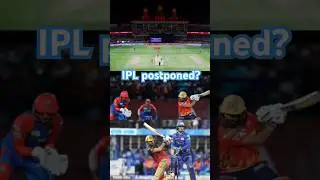 IPL postponed? #cricket #ipl #shortvideo