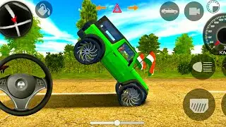 Modified Mahindra Thar😈Games:Indian Green Thar (Gadi Wala Games) Car Game Android Game - #2026
