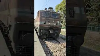 WAP-4: The Red Beast of Indian Railways! 🔥#shorts #rail #viral #trending
