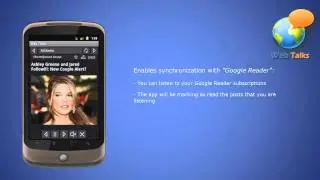 WebTalks: Android app that allows us to listen our favorite sites, as if it were a radio
