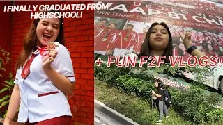 VIRTUAL GRADUATION + F2F VLOGS (UE SHS EDITION)! // Iza Asiddao