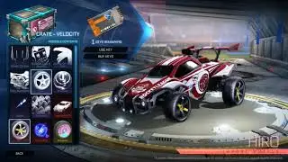 NEW VELOCITY CRATE OPENING | New Rocket League Crate!