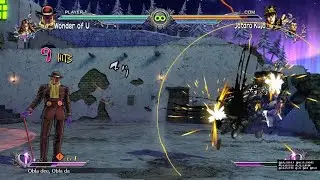 JoJo's Bizarre Adventure: All-Star Battle R Wonder of U vs. Jotaro kujo