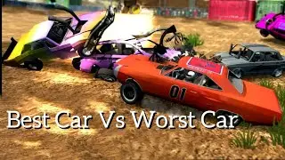 Best Cars to Worst Cars in Demolition derby multiplayer