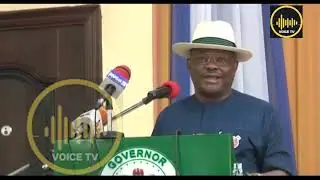 Watch: How Gov.Wike Mocks Traditional Rulers, In Public Gear | Voicetv Nigeria