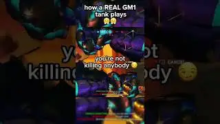 HOW A REAL GM1 TANK DEFENDS HOS TEAM 💪💪💪 (nerf cassidy) #overwatch #shorts