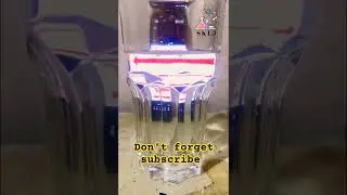 Reverse Arrow experiment with water || science experiments
