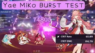 Yae Miko Burst Showcase