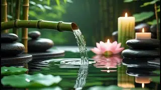 Deep Sleep Relaxation 🌿 Bamboo Water Fountain Sounds, Meditation, Calming Music & Nature Sounds #3