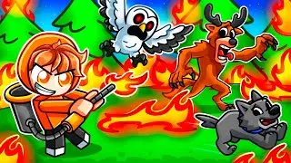 WE BURNED THE FOREST..?! (99 Nights in The Forest UPDATE!)