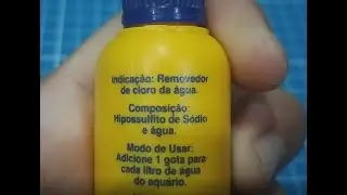 Faça seu anti-cloro e economize