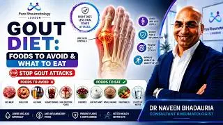 Foods to Avoid with Gout | Best & Worst Foods Explained by Dr Naveen Bhadauria