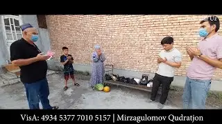 Rishton Tumani - EXSONLAR UZ jamosi yana bir oila xonadonida.  Exson qilganlar Alloh rozi bolsin