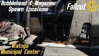 Fallout 76 Bobblehead & Magazine Spawn Locations - Watoga Municipal Center
