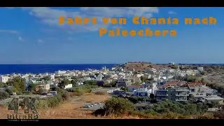 Fahrt von Chania nach Paleochora   Kreta Crete 2021 4K