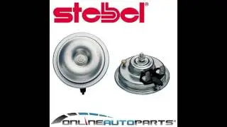 Single Low Tone Electric 12volt Car or Bike Disc Horn 340Hz - Stebel