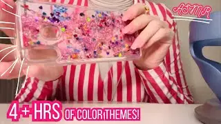 ASMR * Color Theme Compilation! * Fast Tapping & Scratching * No Talking * ASMRVilla