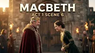 Macbeth Act 1 Scene 6 Explained in Hindi | Line by Line Translation | William Shakespeare Analysis