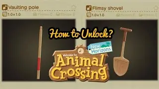 How to Unlock Shovel and Vaulting Pole!