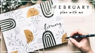PLAN WITH ME | FEBRUARY 2021 Bullet Journal Setup