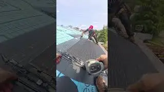 Installing solar shingles🛠️⚡️