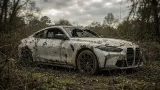 ASMR Car Restoration! 2024 BMW M4 Full Restoration from Forgotten Racer