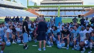 Mack Brown's comments after practice Sunday Sept 1, 2019